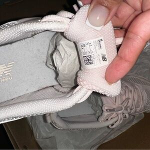 New Balance Light Pink Athletic Shoes